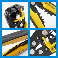 Wire Stripper Tools Multitool Pliers  Automatic 5 In1 Stripping Cutter Crimping Cable Wire Electrician Repair Tools Good Vibrations
