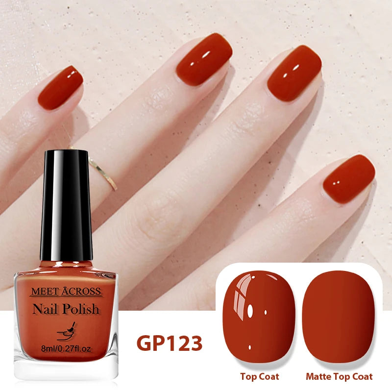 8ml Peel Off Water-Based Nail Polish Red Nails Fast Drying Long-Lasting Nail Art Polish DIY Design No Need Lamp Cure Manicure Good Vibrations