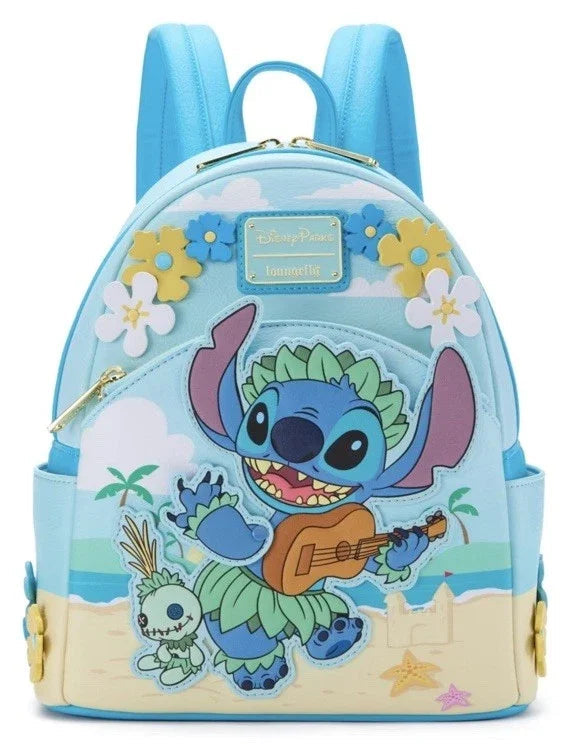 Winnie The Pooh Triple Pocket Mini Backpack Casual Backpack Mini Backpack Girl'S Christmas Gift Good Vibrations