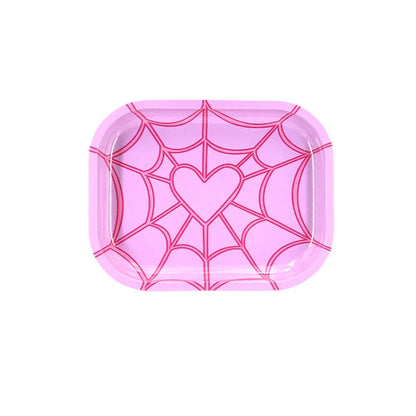 Rolling Tray Smoking Grinder Accessories Cigar Hand Roll Tinplate Tray Ashtray Home Party Gifts for Men Women Good Vibrations Adult Super Store