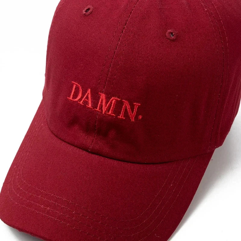 DAMN-Embroidered Hats for Men and Women, Hip Hop, ShinCharacter Lamar, Unstructured , Baseball Cap. Good Vibrations