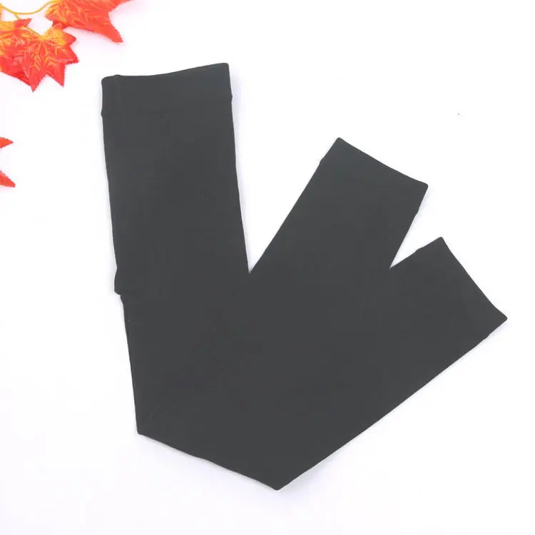 Plus Velvet Children Pants Winter Girls Leggings Warm Leggings For Kids Candy Colors Girls Trousers 3-9 Year Baby Leggins Good Vibrations