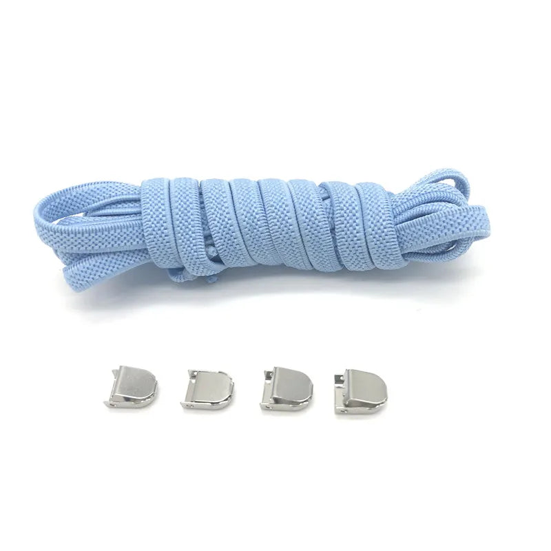 No tie Shoe laces Elastic laces Sneakers Flat Shoelaces without ties Quick Shoelace for Shoes Kids Adult One Size fits All Shoes Good Vibrations