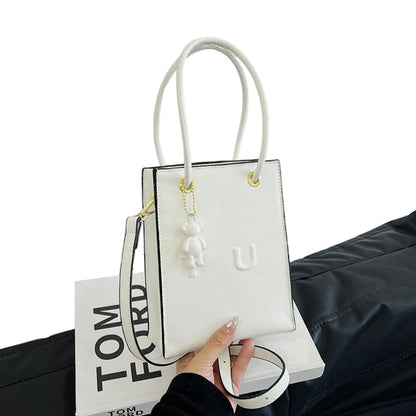 2026 Small Square Bag Women New Handbag Fashion Shoulder Casual Crossbody Solid Color Mobile Phone Bag Good Vibrations