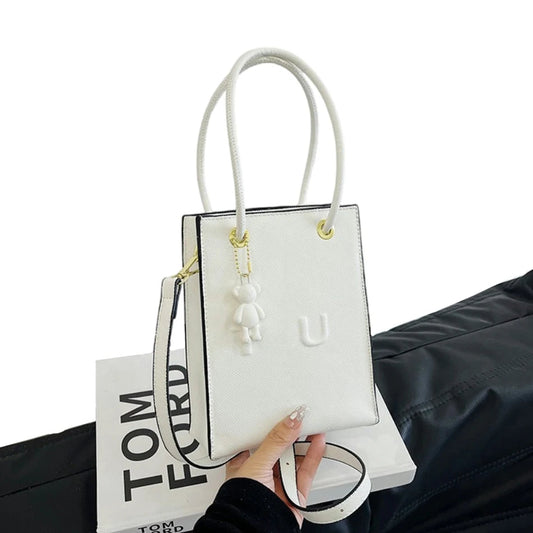 2026 Small Square Bag Women New Handbag Fashion Shoulder Casual Crossbody Solid Color Mobile Phone Bag