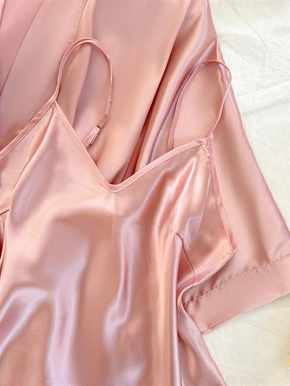 Women's Daily Multi Piece Pajama Set Exquisite Design Loungewear Set Comfortable Homewear for Multi Scenes Good Vibrations