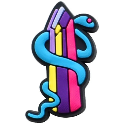 Shoe Charms for Crocs Accessories
 Halloween Shoes Charm for Croc Decorations Pins Men Accessory Jeans Woman Clogs Clips Badges Good Vibrations