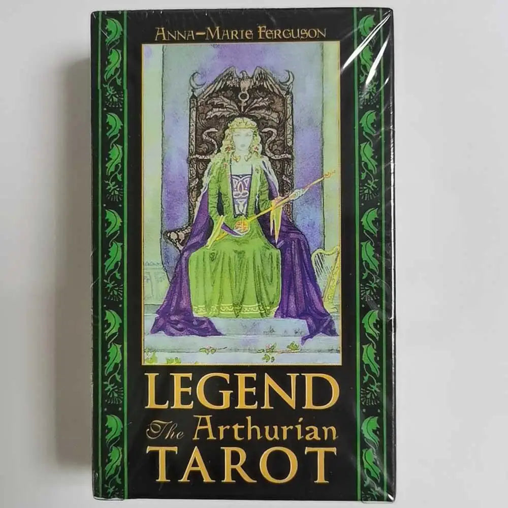 Legend King Arthurian Tarot Board Game Family Party Playing Cards Deck Table Game Divination Date Legend The Arthurian Tarot Good Vibrations