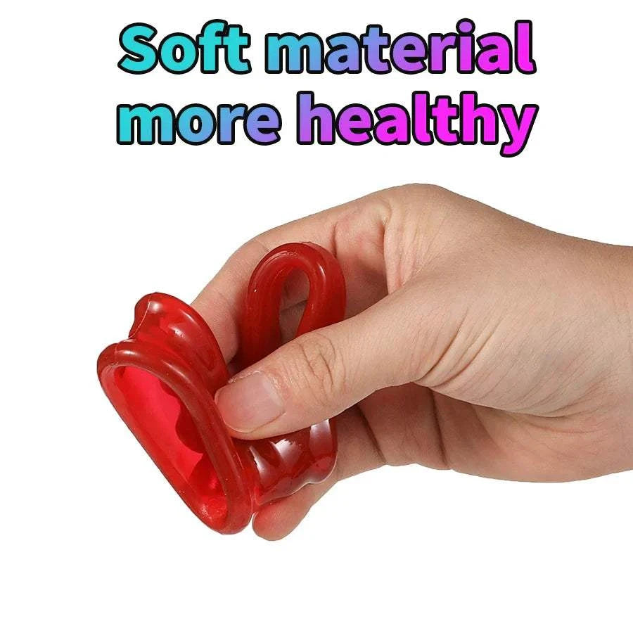 Semen lock ring male masturbator, silicone material, enhances sexual experience.