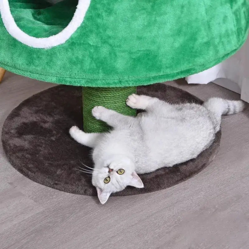 Christmas tree cat litter cat climbing frame cat tree sisal cat scratching column cat Good Vibrations