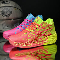 Basketball Shoes Men Field Training High-top Comfortable Non-slip Sports Footwear Luxury Lace-up Flat Sneakers for Men Good Vibrations