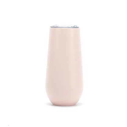 Personalized Bridesmaid Champagne Tumbler Good Vibrations