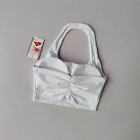 Fitness Bra Workout Tops Gym Fitness Sports Bras Sexy Athletic Sport Bra Women Backless Gym Yoga Crop Top Good Vibrations