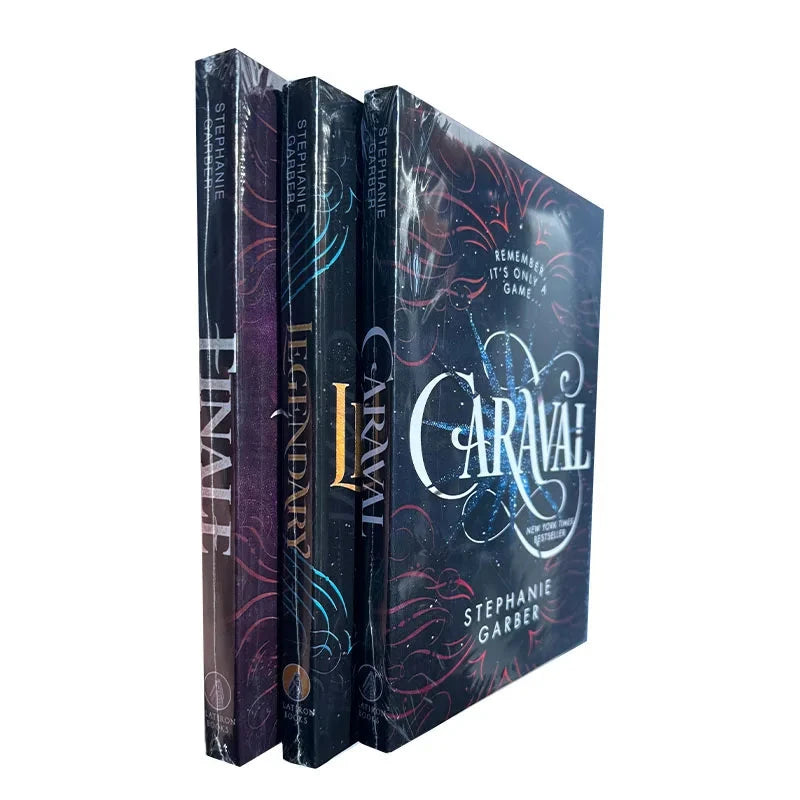 3 Books/set English Version of Novel A Caravan Sailing Ships 1-3 Volumes Paperback Good Vibrations