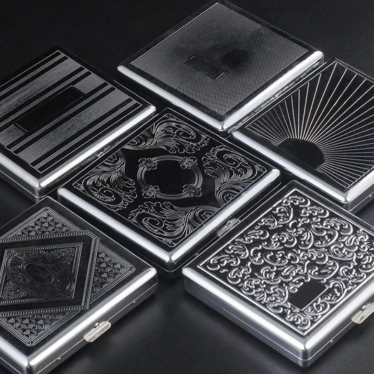 Tobacco Cigarettes Cases Cover Creative Folio Cigarette Tube Bag Smoking Box Sleeve Pocket Tobacco Pack Cover Tobacco Box Good Vibrations Adult Super Store