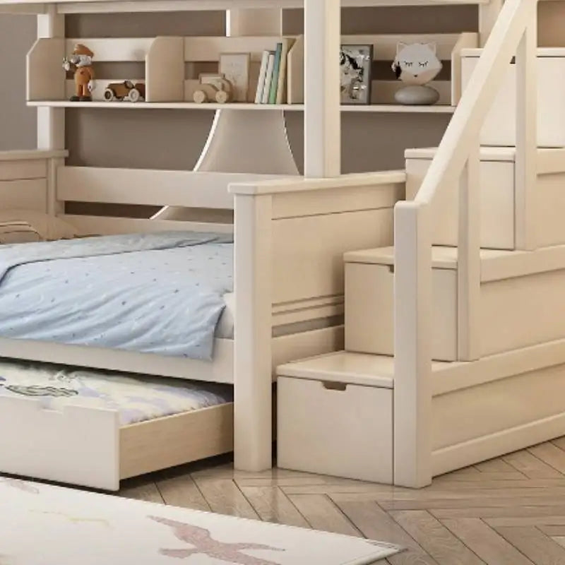 Comforter Wooden Kids Beds Boundary King Size Modern Style Bunk Children Beds Princess Bedroom Litera Infantil Kids Furniture Good Vibrations