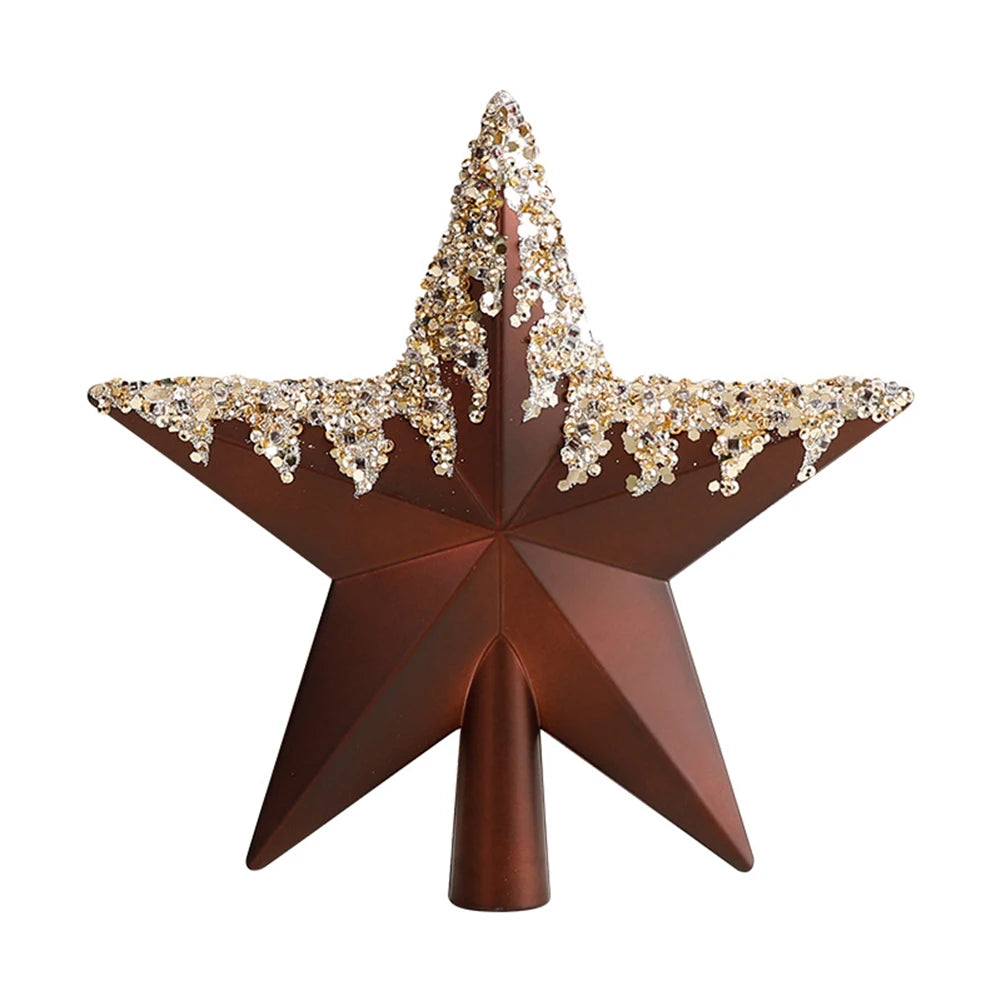 Christmas Tree Decoration Xmas Balls Christmas Tree Top Star Ornaments For Christmas Home Decoration New Year Navidad Good Vibrations