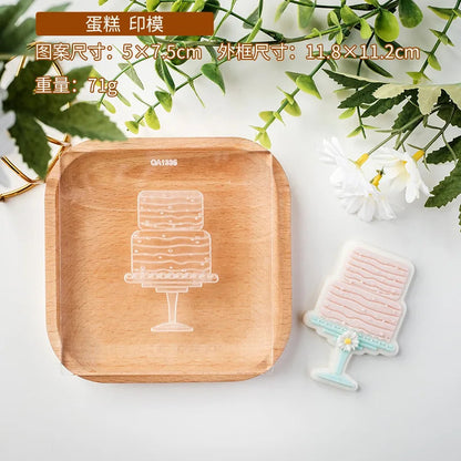 Western Style Wedding Sugar Cookies Mold Valentine's Day Engagement Dessert Table Decoration Cake Molds DIY Baking Cookie Tools Good Vibrations
