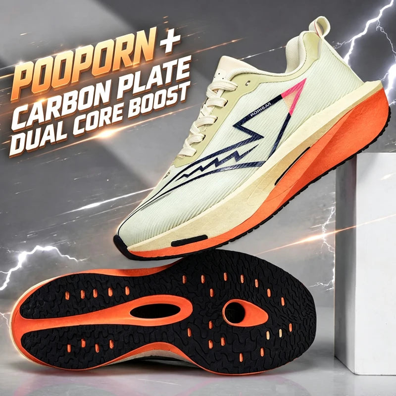 Running Shoes For Men's Speciality Marathon Sports Breathable Nonskid Athletic Sneakers Outdoor Lightweight Fitness Jogging Good Vibrations