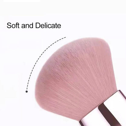 Round Nail Dust Brush Large-sized Remove Nail Dust Brushes Acrylic UV Gel Polish Powder Cleaning Tool Manicure Accessories Good Vibrations