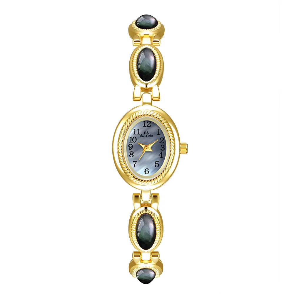 2025 New Women Wrist Watches Luxury Brand Elegant Fashion Ladies Wrist Watches For Female Clock Oval High Quality Gift Dropship Good Vibrations