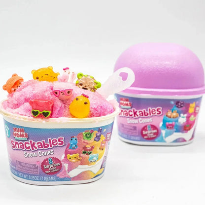 Stir-fried Ice Cream Snackables Snow Cones Magic Scented Surprise NumNoms Collection Num Nom Toy Play Fun Kids Birthday Gifts Good Vibrations