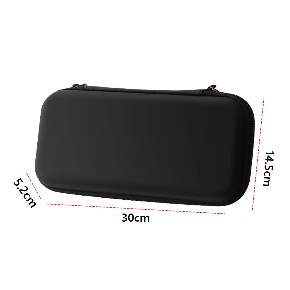 For NS For Switch 2 Game Console Storage Case Portable Carrying Bag Hard Shell NS 2 Console Travel Case with 10 Game Card Slots Good Vibrations