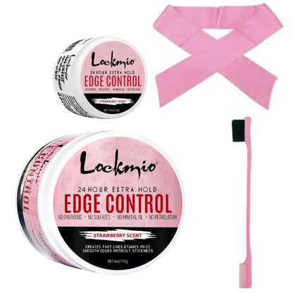 Women and Kid 30g Edge Control Gel Long Lasting Hold Control Wax Natural Finishing Anti-frizz Hair Wax Smoothing Styling Pomade Good Vibrations