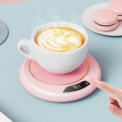 Electric Coffee Warmer USB Plug Coffee Mug Warmer 3 Temperature Setting Portable Cup Warmer for Heating Coffee Beverage Milk Tea Good Vibrations Adult Super Store