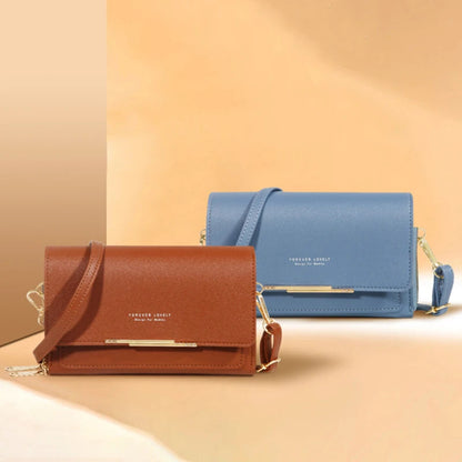 Women's Wallet Korean Handbag Multi Card Large Capacity Casual Shoulder Bag Mobile Phone Packet Fashion New Style Good Vibrations