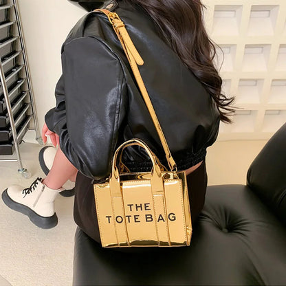 Fashion Brand Shoulder Bags 2026 New Bright leather Women Handbag Leisure travel Lady Mini Crossbody Bag Purse Designer Tote bag Good Vibrations
