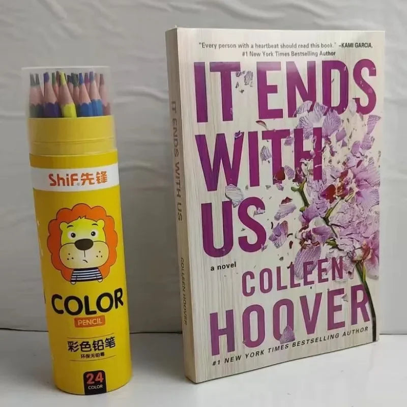 It Starts with Us By Colleen Hoover/It Ends with Us Novels Book In English 1 Sunday Times Bestselling Paperback novels in Good Vibrations