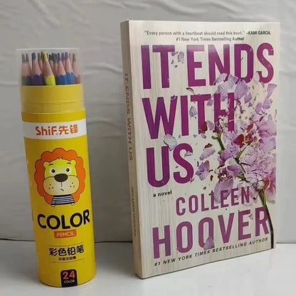 It Starts with Us By Colleen Hoover/It Ends with Us Novels Book In English 1 Sunday Times Bestselling Paperback novels in Good Vibrations