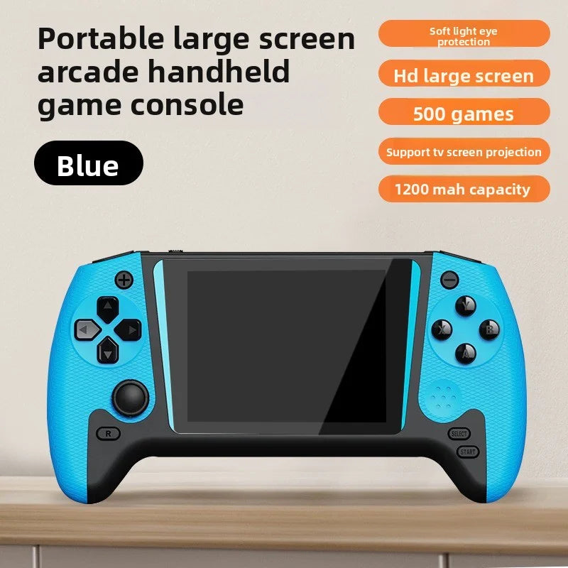 Retro Handheld Game Console LCD Screen Built-in  500-in-one retro nostalgic classic large-screen handheld console Good Vibrations