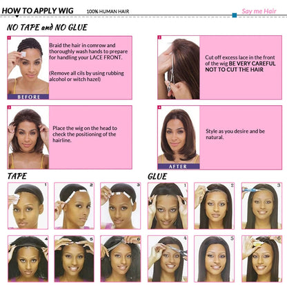Water Wave Human Hair Wigs with Bangs None Lace Front Wigs Glueless Wigs Virgin Hair for Women 180% Machine Made Wigs Natural Good Vibrations