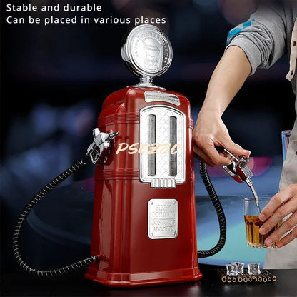 Household Retro Creative Large Capacity Impact Resistant and Pressure Resistant Plastic 2L Bar Double Gun Wine Disperser Tool Good Vibrations Adult Super Store