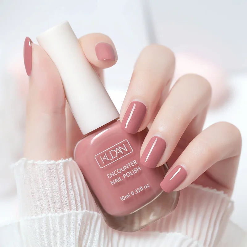 Air Dry Nail Polish 10ml 0.35 oz Water Based Non Toxic Odorless Quick Dry Toenail Finger Gel No Lamp Baking Nail Art Manicure Good Vibrations