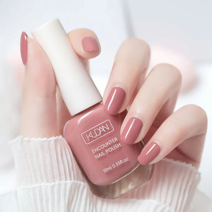 Air Dry Nail Polish 10ml 0.35 oz Water Based Non Toxic Odorless Quick Dry Toenail Finger Gel No Lamp Baking Nail Art Manicure Good Vibrations