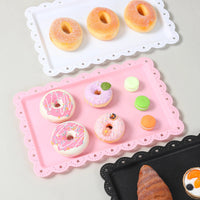 Plastic Dessert Pallet Birthday Party Decoration Adults Favors Plastic Serving Trays Birthday Party Wedding Baby Shower Supplies Good Vibrations