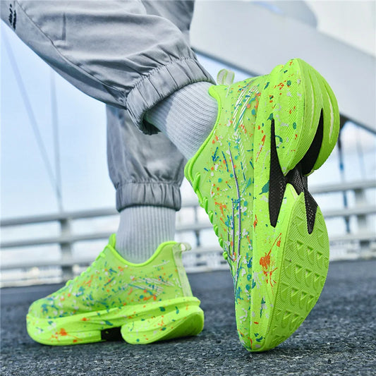 High Quality Walking Sneakers For Men Cool Sport Basketball Shoes Men Comfortable Street Men's Sneakers Fashion Women Shoes Good Vibrations