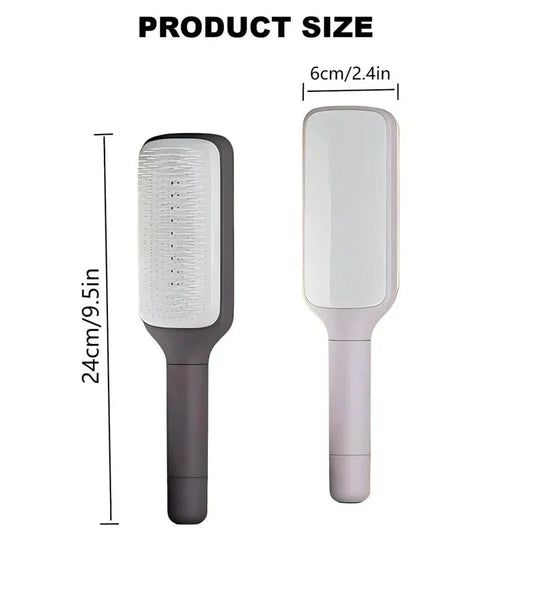 Rotatable Self Cleaning Hair Brush Telescopic Massage Airbag Comb Telescopic Cleaning Anti-static Hairdressing Air Cushion Comb Good Vibrations