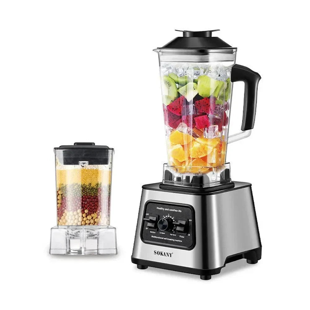 Houselin 6000W Powerful Blender, Smoothie Maker Table Blender with 2.5L Container, Professional Blender Mixer for Ice,Nut,Fruit Good Vibrations