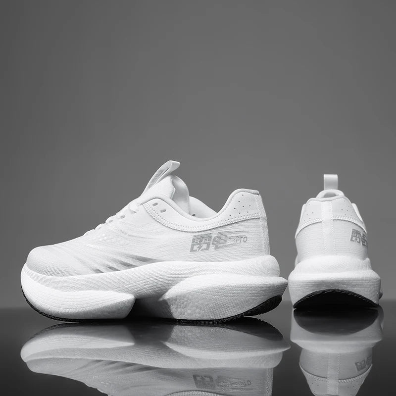 Running Shoes for Men Carbon Plate Professional Racing Marathon Training Running Sneakers Shock Absorption Sport Shoes for Women Good Vibrations