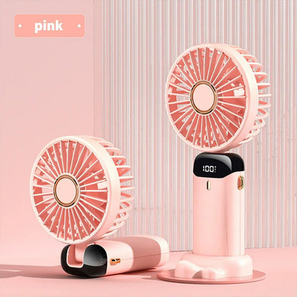 New Electric Fan Portable Air Conditioner Mini Cooler Rechargeable Neck Fans for Home Free Shipping Hand Usb Conditioning Blades Good Vibrations