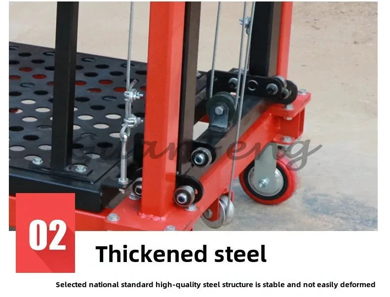 Electric Scaffolding Lift Mobile Foldable New Lifting Platform Indoor and Outdoor Decoration Construction Site Hoist Good Vibrations