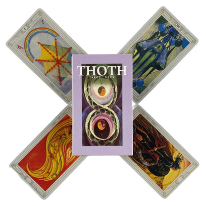Thoth Tarot Cards A 78 Deck Oracle English Divination Edition Board Playing Games Good Vibrations