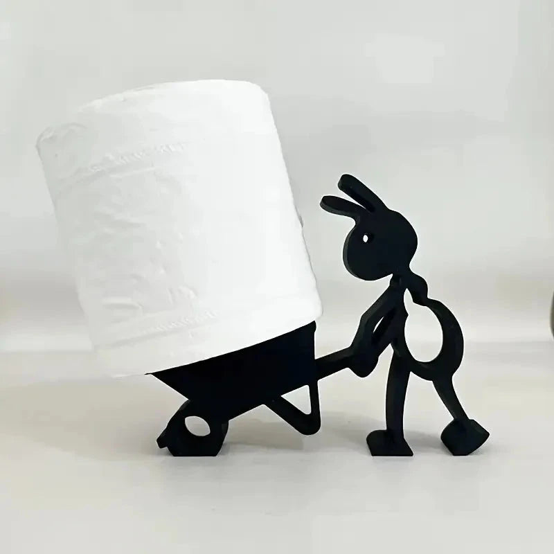 Cute Simple Animal Tissue Holder -Minimalist And Practical Paper Roll Holder An Ideal Creative  For Holiday Gift Idea Good Vibrations