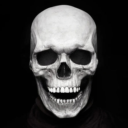 Halloween Mask Latex Scary Horror Decoration Full Head Skull Mask Helmet Cosplay Jaw Masque Gifts Party Costume Pro Mask Good Vibrations