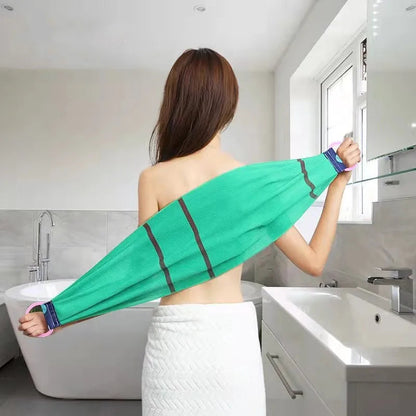 Bath Washers A Long Back Pulled Stripping and Scrubbing Bath Towel for Rubbing Wash and Rub Dirt Good Vibrations
