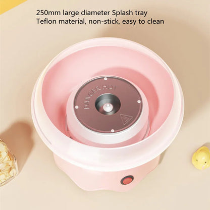 Cotton Candy Machine for Kids DIY Portable with Large Food Grade Splash-Proof Plate Efficient Heating Hard & Sugar Free Good Vibrations
